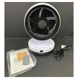 Airvana AV1200 FAN-White Orbital Fan with Remote and Manual-New in Box