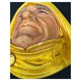 Pair of Bossons England Chalkware Characters-Coxswain & Fisherman Busts