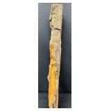 Hand-Carved Wood Spirit Faces in Bark Wall Art