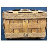 Set of 3 Longaberger Handwoven Baskets Dresden Ohio Dated 1993