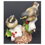 Andrea by Sadek Chickadees Porcelain Figurine 1983