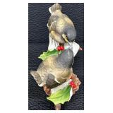 Andrea by Sadek Chickadees Porcelain Figurine 1983