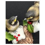 Andrea by Sadek Chickadees Porcelain Figurine 1983