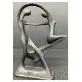Abstract Modern Art Resin Sculpture - Dancing Couple