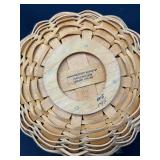 Longaberger Pumpkin Patch Basket with Lid, Fall Liners, and Accessories