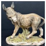 Vintage Hand-Painted Ceramic Donkey Figurine, Made in Japan
