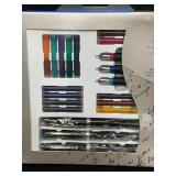 Sheaffer Classic Calligraphy Pen Set with Blick Hardbound Sketch Book