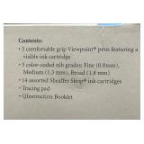 Sheaffer Classic Calligraphy Pen Set with Blick Hardbound Sketch Book