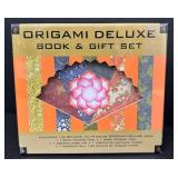 Origami Deluxe Gift Set, Chinese Calligraphy Brush Set in Case, and 2 Bangles