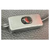 Himalayan Crystal Salt Lamp with Hardwood Base, New