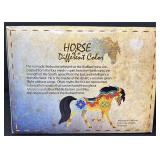 Horse of a Different Color Moroccan Mosaic- #20306 - Arabian Horse Figurine with Box and Tag