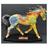 Horse of a Different Color Moroccan Mosaic- #20306 - Arabian Horse Figurine with Box and Tag