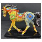 Horse of a Different Color Moroccan Mosaic- #20306 - Arabian Horse Figurine with Box and Tag