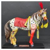 Horse of a Different Color Cherokee Warrior Figurine - #20308 - Mustang with Box and Tag