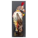 Horse of a Different Color Cherokee Warrior Figurine - #20308 - Mustang with Box and Tag