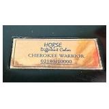 Horse of a Different Color Cherokee Warrior Figurine - #20308 - Mustang with Box and Tag