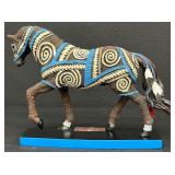 Horse of a Different Color Hohokam Basket - #20304 Limited Edition Figurine