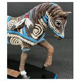 Horse of a Different Color Hohokam Basket - #20304 Limited Edition Figurine