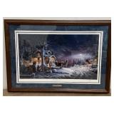Terry Redlin Signed Limited Edition Framed Print Winter Wonderland