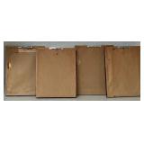 Set of 4 Framed Wedgwood Style Jasperware Plaques