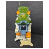 Lot of 4 Cool and Colorful Electric Robots with Remotes and Accessories