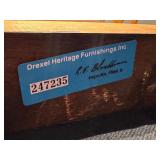 Vintage Drexel Heritage Furnishings Dining Table with 8 Chairs