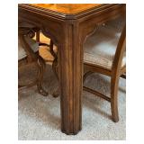 Vintage Drexel Heritage Furnishings Dining Table with 8 Chairs