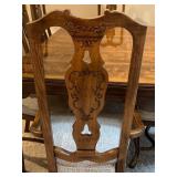 Vintage Drexel Heritage Furnishings Dining Table with 8 Chairs