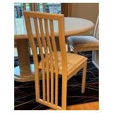 Vintage Contemporary Dining Table with 4 Chairs