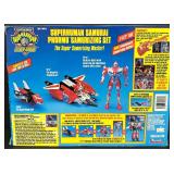 Superhuman Samurai Syber-Squad Action Figure and Accessories in Original Box