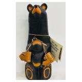 Big Sky Bears "Colter" Solid Western Pine Carved Bear