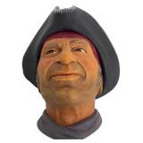 Set of 2 Cresswell England Wall Plaques Captain Kidd Sailor and Jolly Sailor