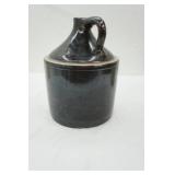 Antique Stoneware Jug (black/very dark brown)