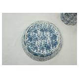 Vintage McCoy Pottery Pitcher and Bowl "Blue Country" Line