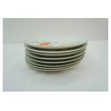 Vintage Mikasa "Just Flowers" A4182 Diner Plates (8ct)