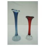 Vintage Aseda Glasbruk Company Bud Vases (2ct)