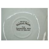 Vintage Spode Brown Transferware & Myott Ironstone Staffordshire