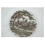 Vintage Spode Brown Transferware & Myott Ironstone Staffordshire