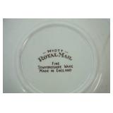 Vintage Spode Brown Transferware & Myott Ironstone Staffordshire