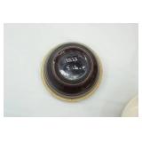 Vintage Brown Glaze Mixing Bowl-Beehive Stoneware
