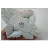 Vintage Capodimonte Porcelain Floral Sculpture