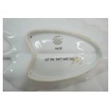 Vintage Kitchen Utensils (Ekco USA Slotted Spoon), Lefton China Hand Painted Dishw/Girl