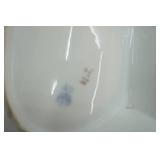 Vintage Carl Tielsch Germany Divided Dish With Handle & Royal Victorian Fine Bone China