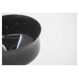 Vintage Anchor Hocking Fairfield Avocado Green Pieces, Viking Glass Purple Lilac Handkerchief Basket