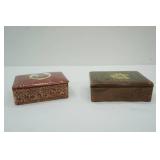 (2ct) Antique/Vintage Trinket Boxes