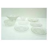 Vintage Crystal, Anchor Hocking Hobnail Moonstone Dish and more