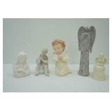 Vintage Angel Pieces-Ceramic, Stone, and more