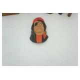 vintage hand carved wooden fisherman/pirates