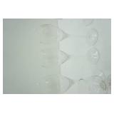 (12ct) Glass Stemware