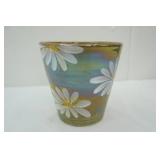 Vintage Universal Cambridge Pottery Covered Casserole Dish; Made in Portugal Translucent Glazed Terracotta Planter